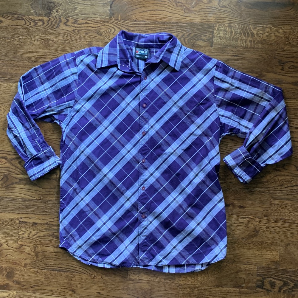 ⚡️South Pole Button Down Shirt⚡️